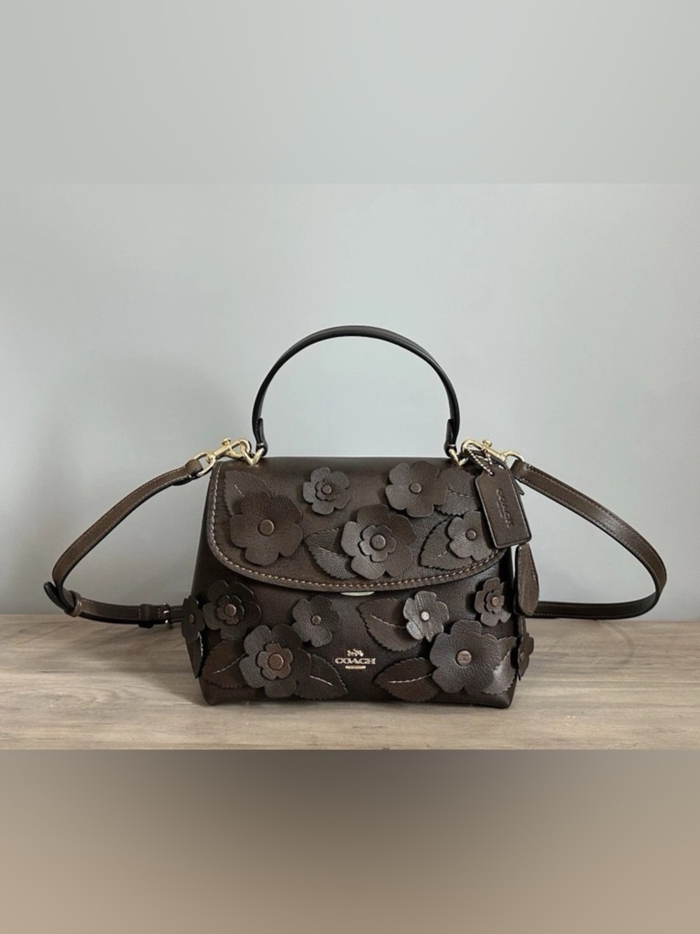 Coach Emory floral top handle -Spring 2026